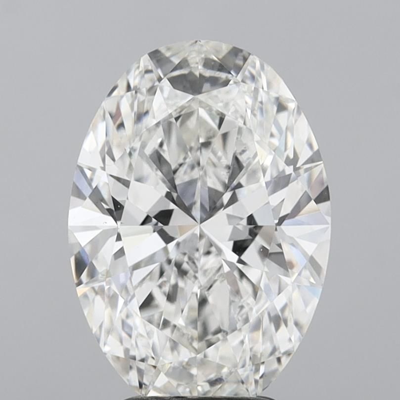 4.02 ct. oval Lab Grown Diamond front image