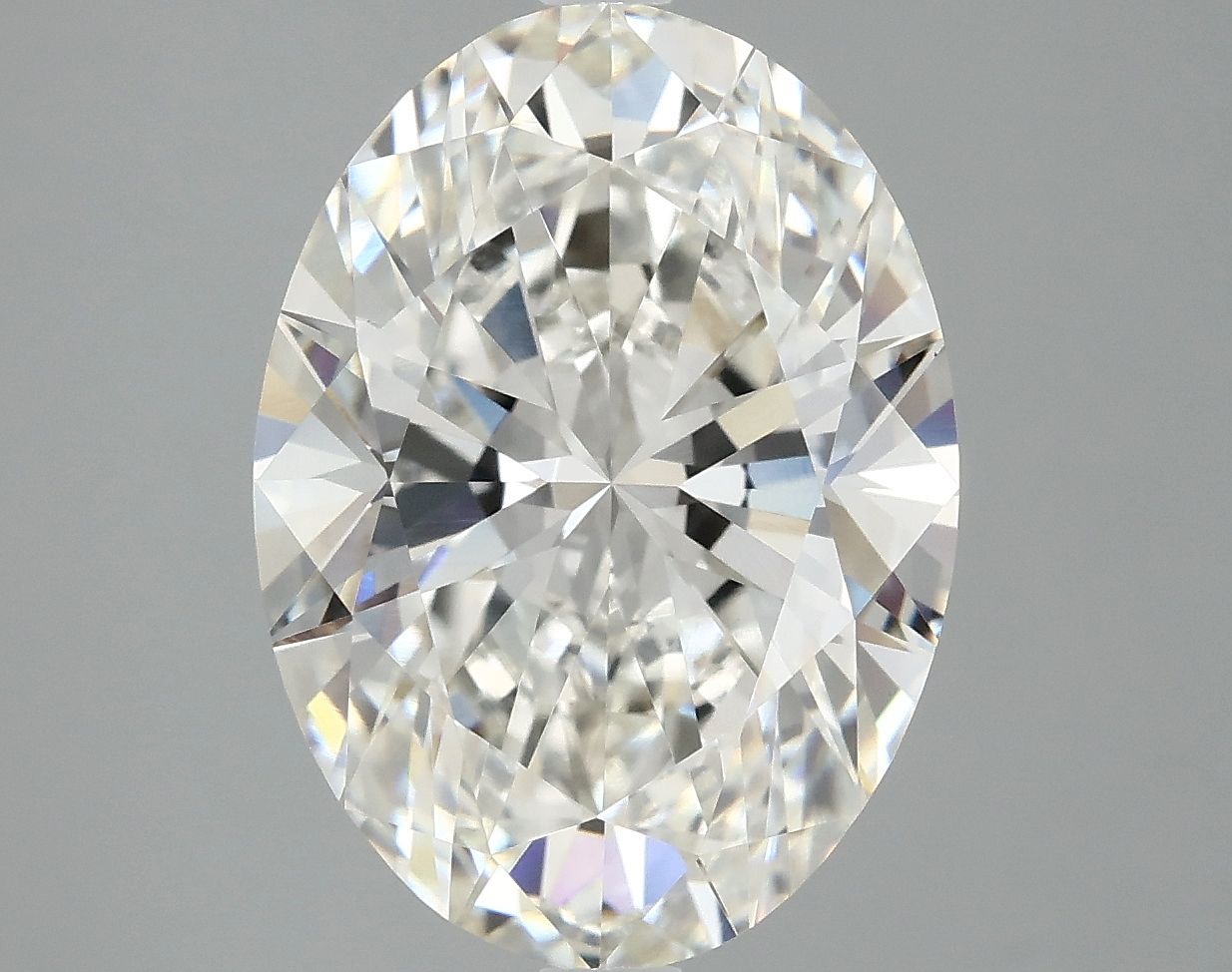 4.05 ct. oval Lab Grown Diamond front image