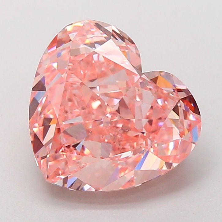 5.02 ct. heart Lab Grown Diamond front image