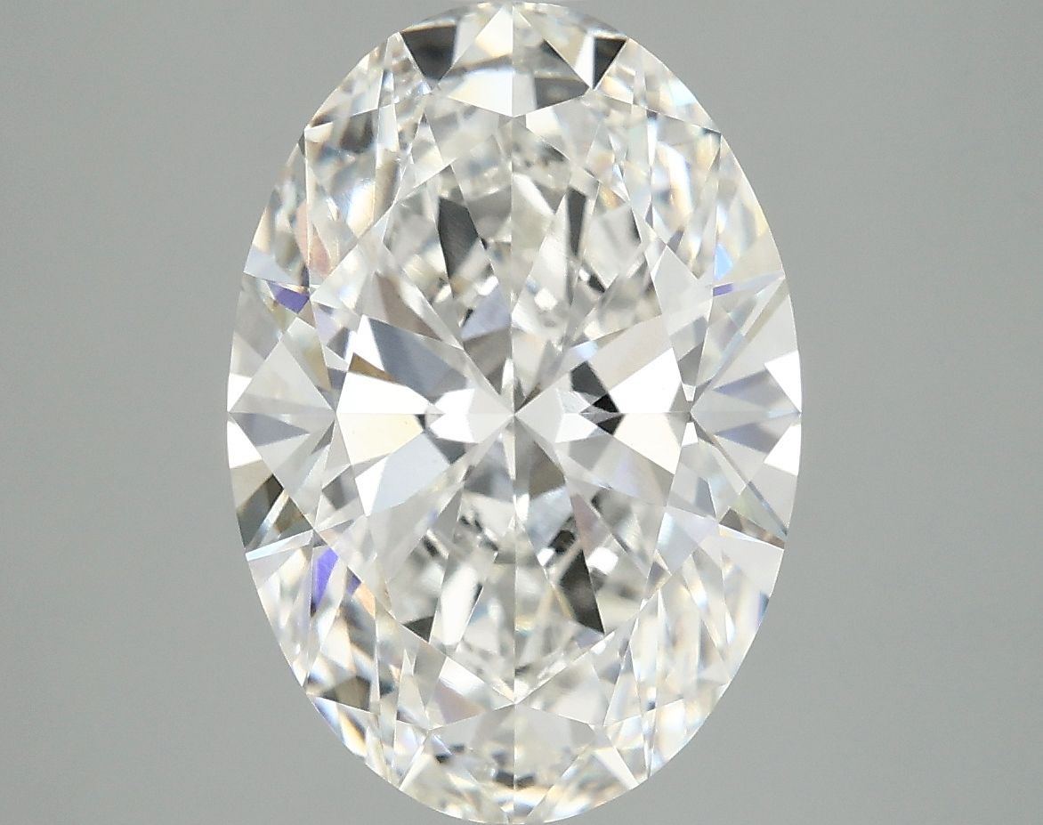 3.85 ct. oval Lab Grown Diamond front image