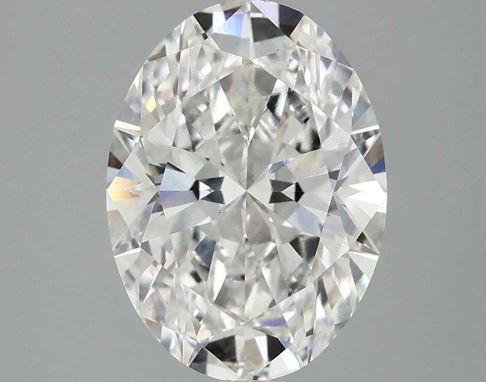 3.08 ct. oval Lab Grown Diamond front image