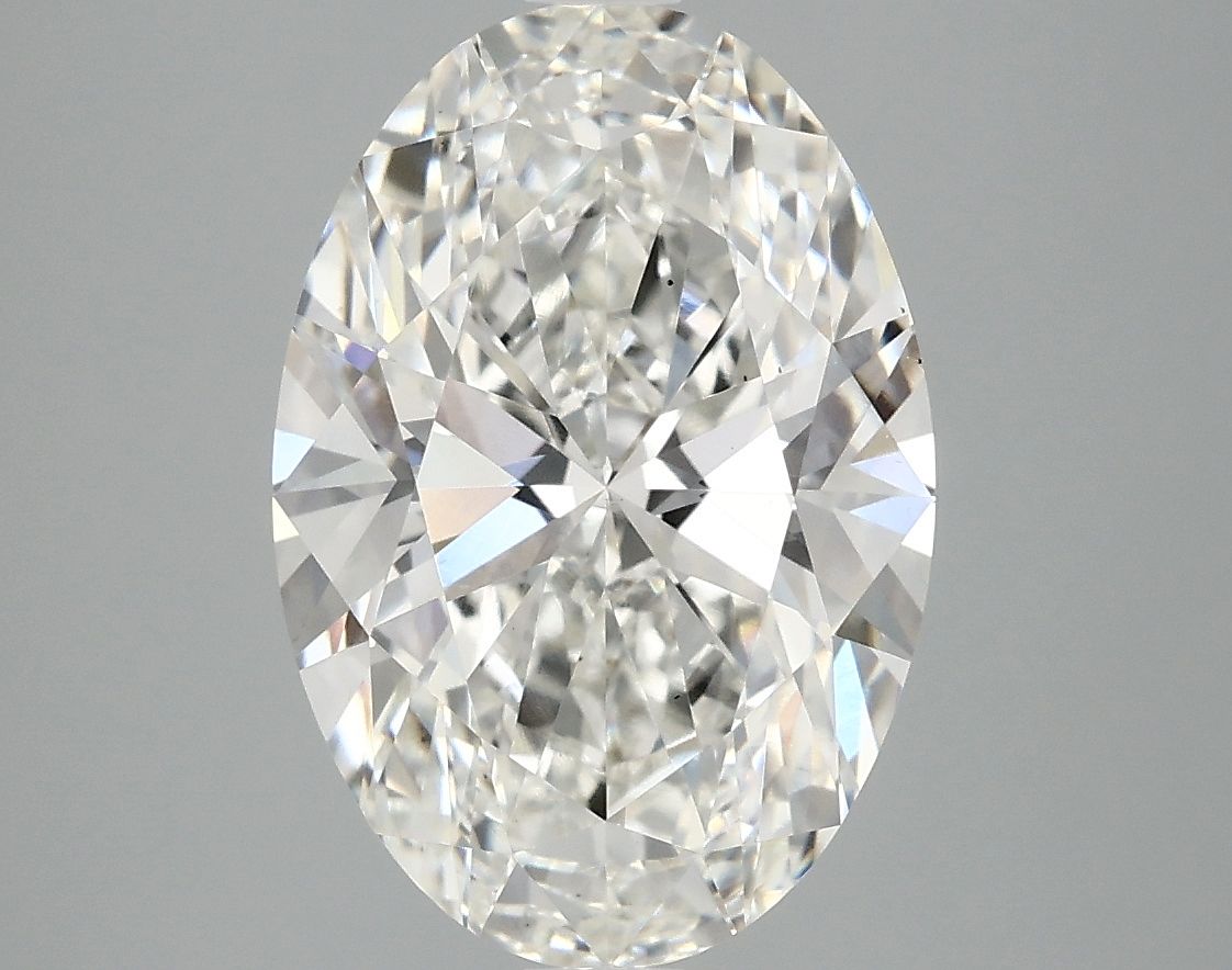 4.08 ct. oval Lab Grown Diamond front image