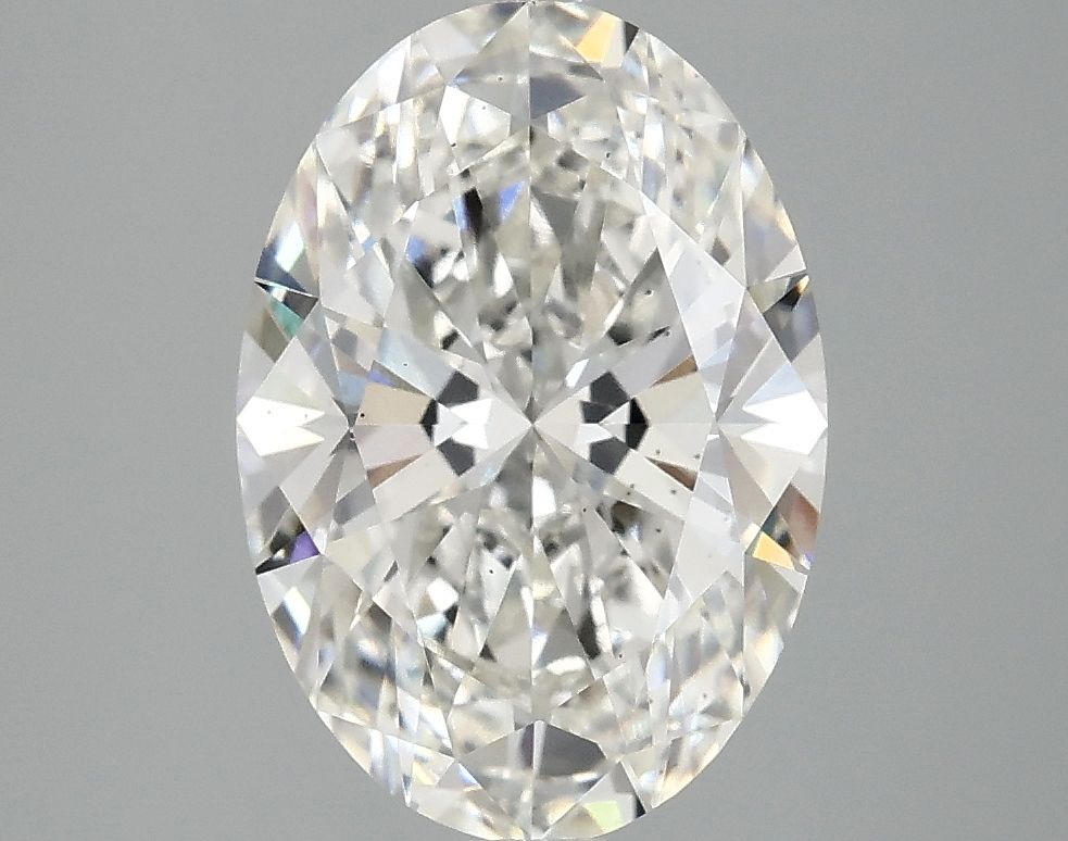 2.92 ct. oval Lab Grown Diamond front image