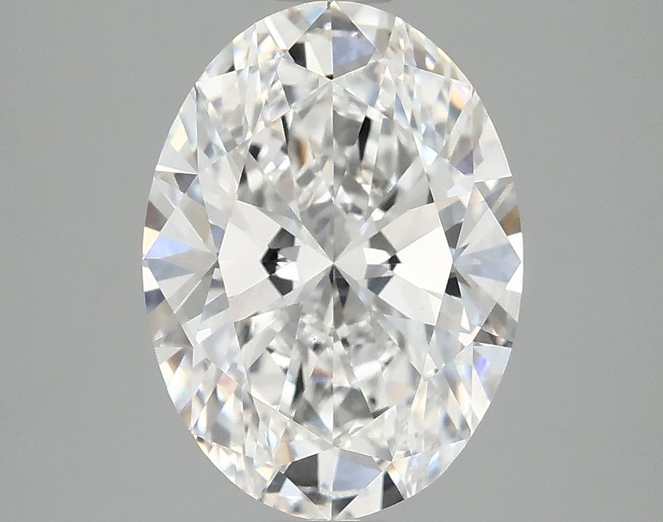 3.02 ct. oval Lab Grown Diamond front image