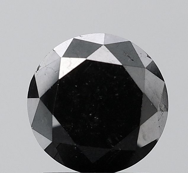 2.29 Carat Round Diamond Black VS1
