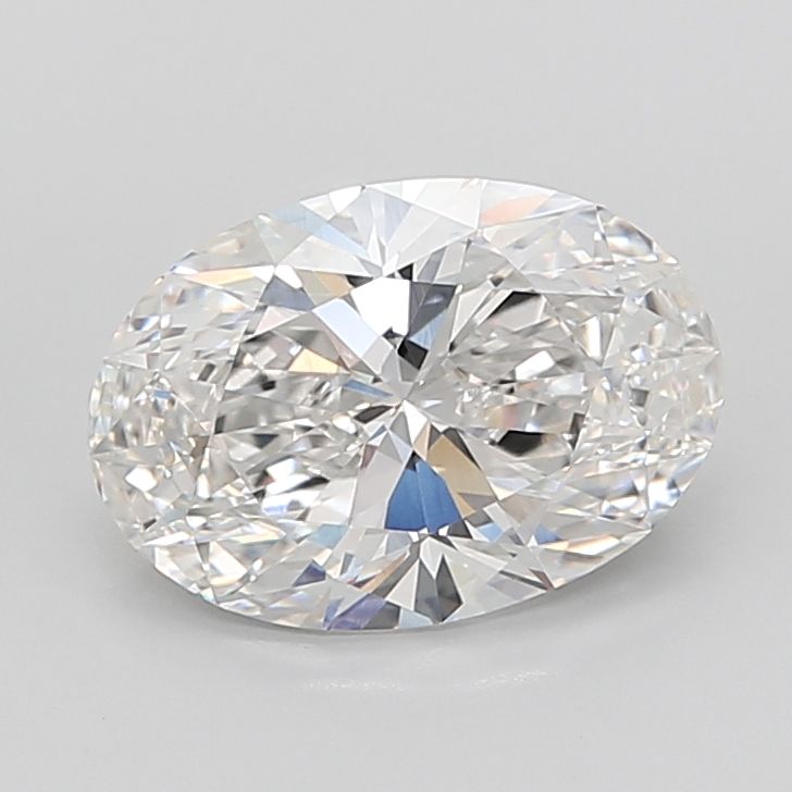 6.03 ct. oval Lab Grown Diamond front image