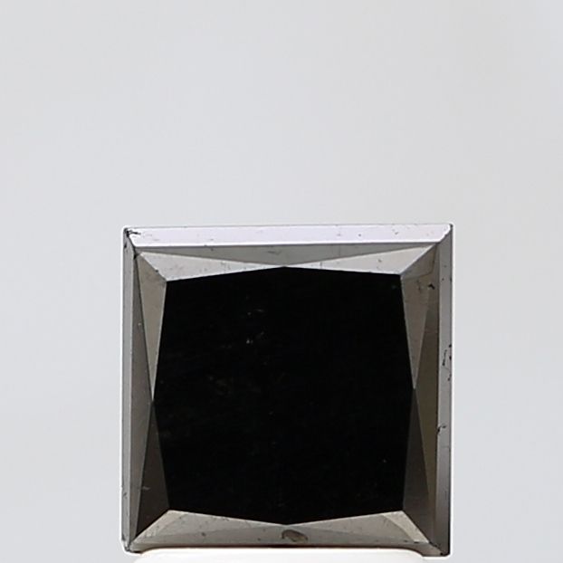 1.77 Carat Princess Diamond Fancy Black VS2