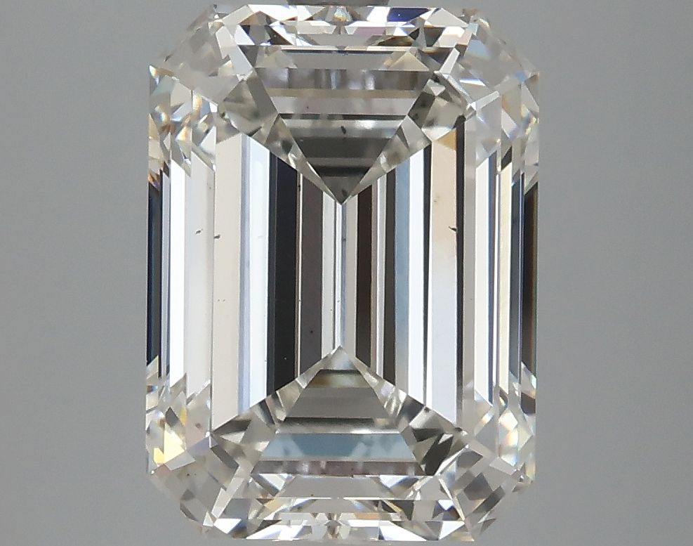5.07 ct. emerald Lab Grown Diamond front image