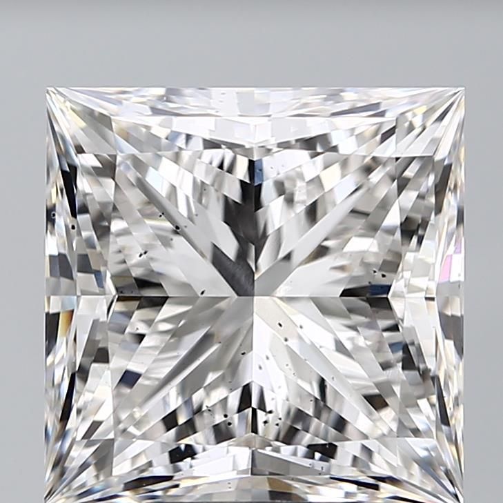 8.00 ct. princess Lab Grown Diamond front image