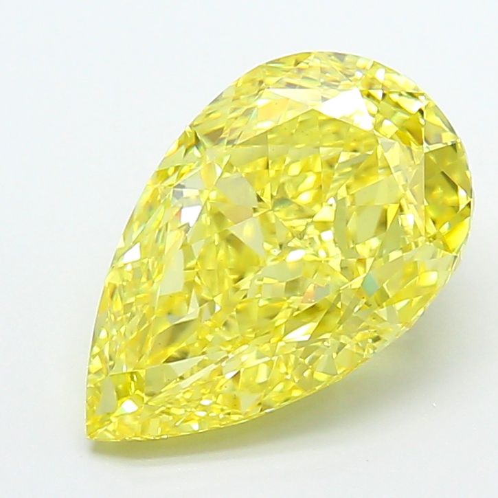 5.07 ct. pear Lab Grown Diamond front image