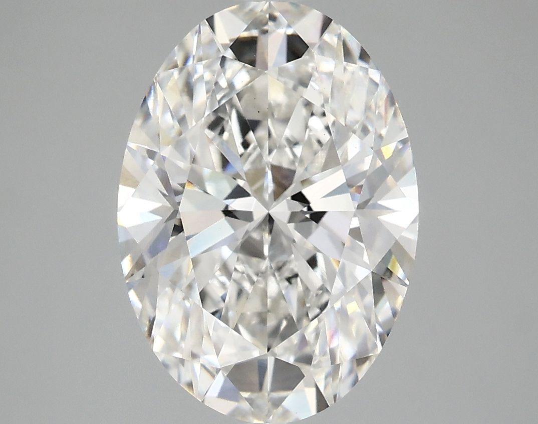 3.90 ct. oval Lab Grown Diamond front image