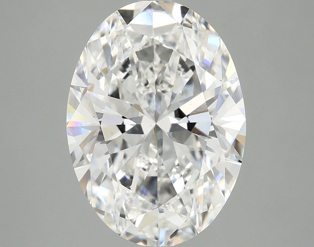 3.96 ct. oval Lab Grown Diamond front image