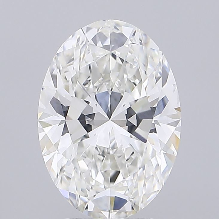 4.03 ct. oval Lab Grown Diamond front image