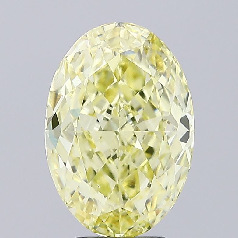 5.04 ct. oval Lab Grown Diamond front image