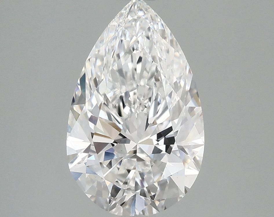 2.10 ct. pear Lab Grown Diamond front image