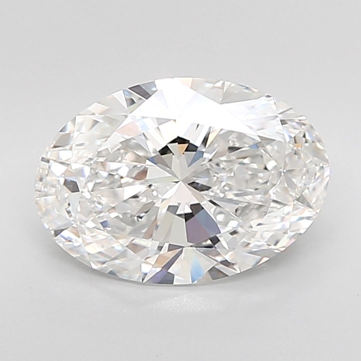 5.09 ct. oval Lab Grown Diamond front image