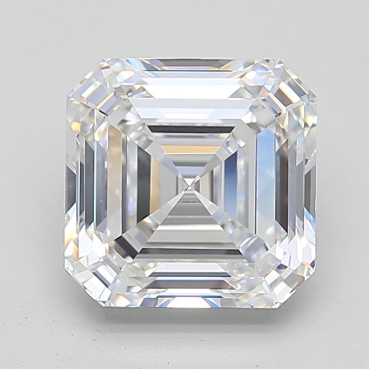 Diament LG asscher, 3.6 ct, D, VVS2