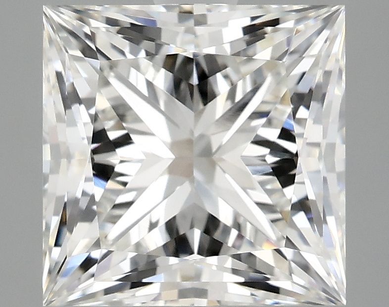 4.12 ct. princess Lab Grown Diamond front image