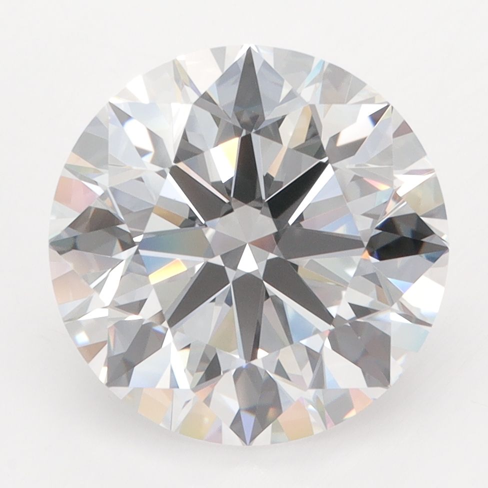 Diament LG okrągły, 5.09 ct, D, IF, szlif EX