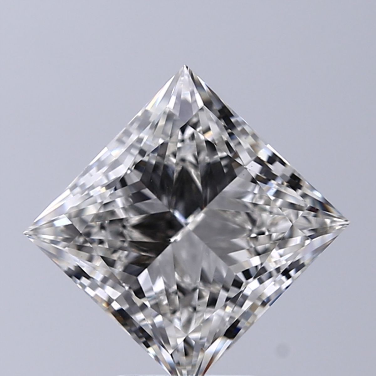 4.01 ct. princess Lab Grown Diamond front image