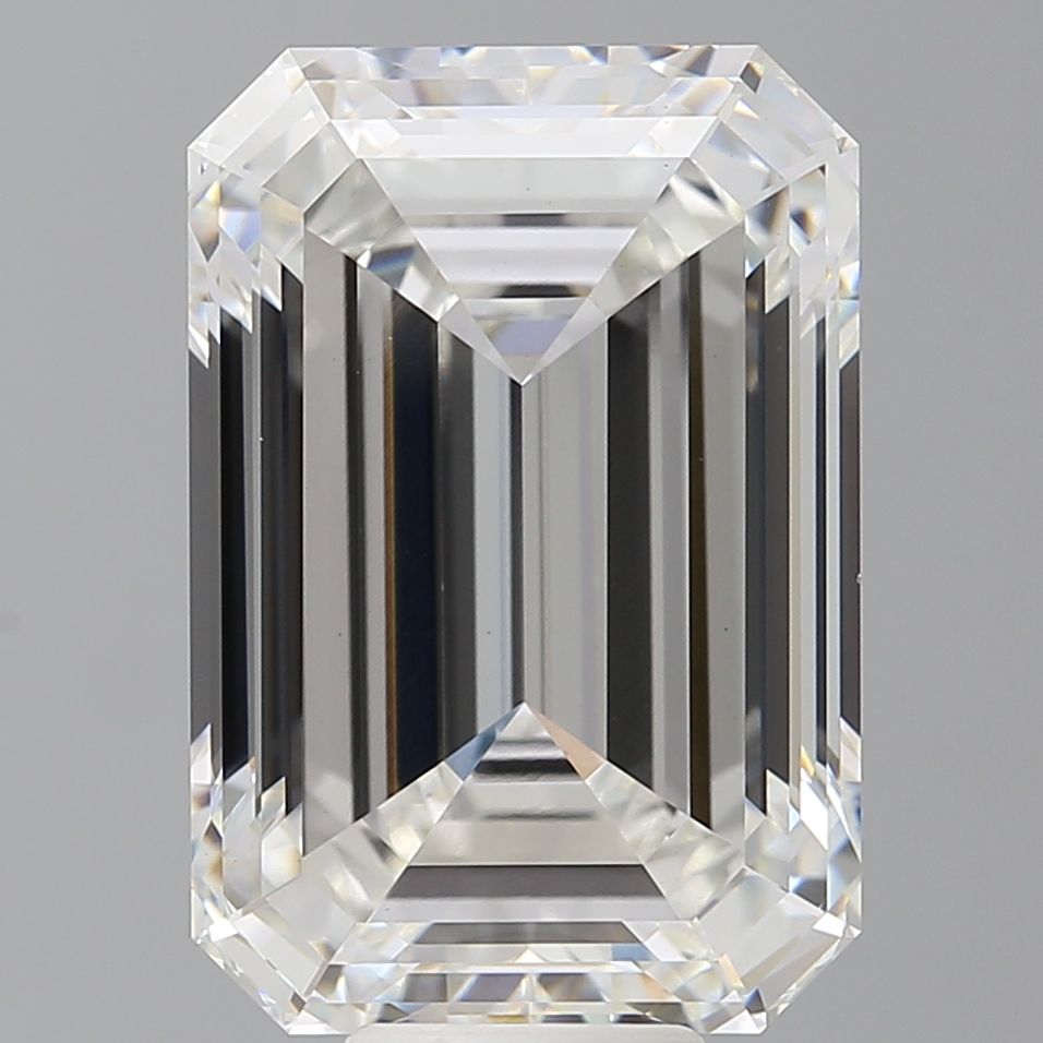 12.08 ct. emerald Lab Grown Diamond front image