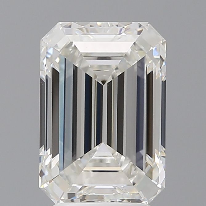 3.57 ct. emerald Lab Grown Diamond front image