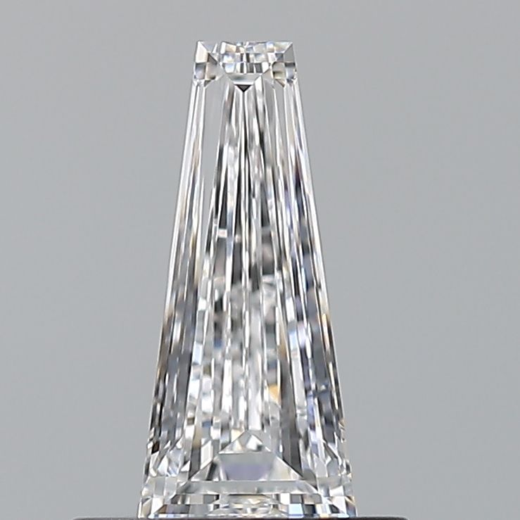 TAPERED BAGUETTE 0.5ct D FL – EX VG MED