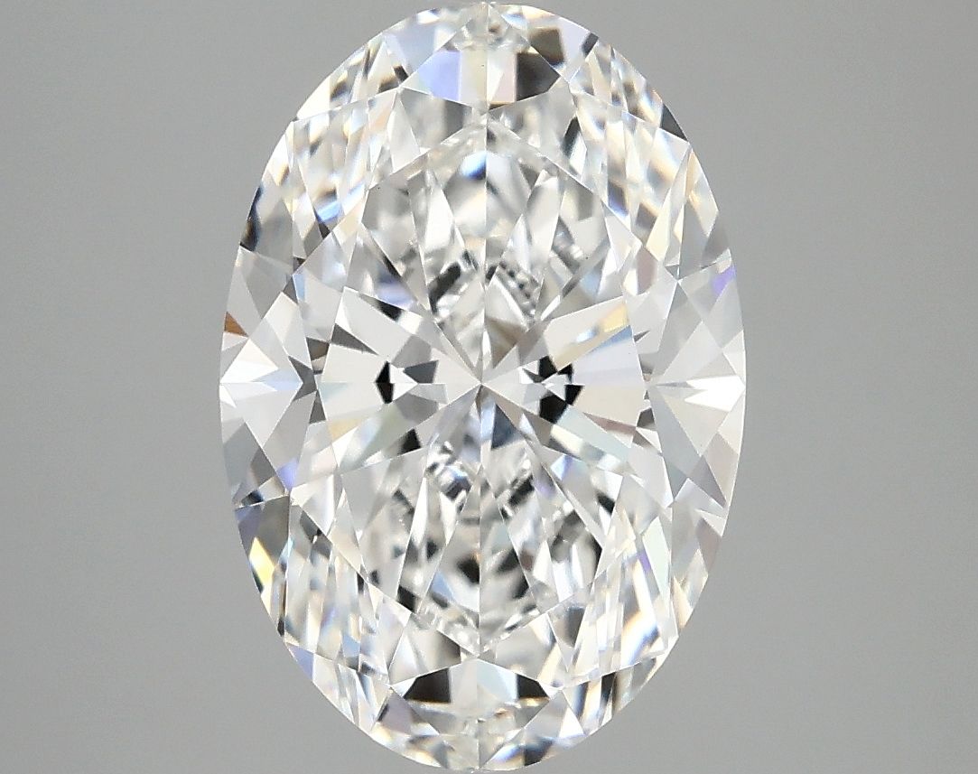 3.99 ct. oval Lab Grown Diamond front image