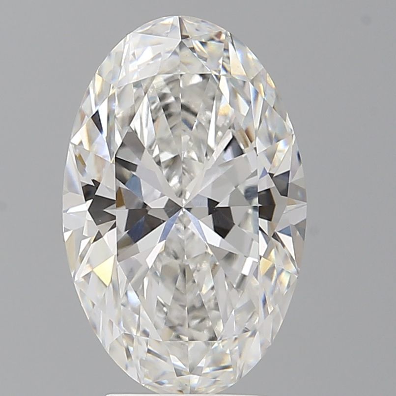 4.06 ct. oval Lab Grown Diamond front image