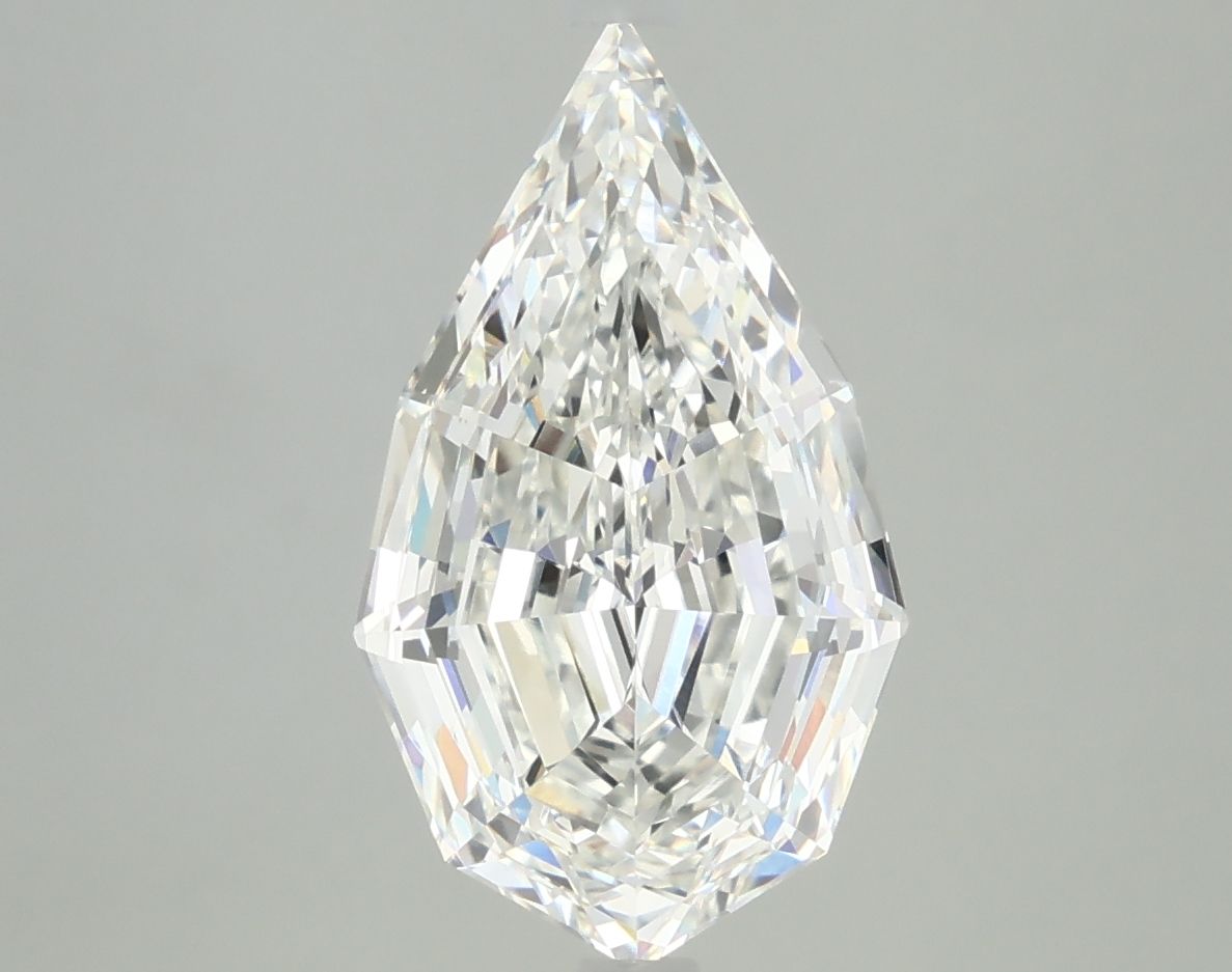4.10 ct. pear Lab Grown Diamond front image