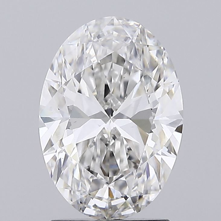 2.03 carat f VS1 EX Cut IGI oval diamond