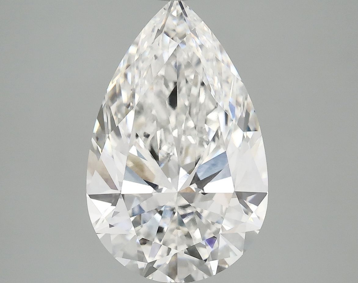 4.10 ct. pear Lab Grown Diamond front image
