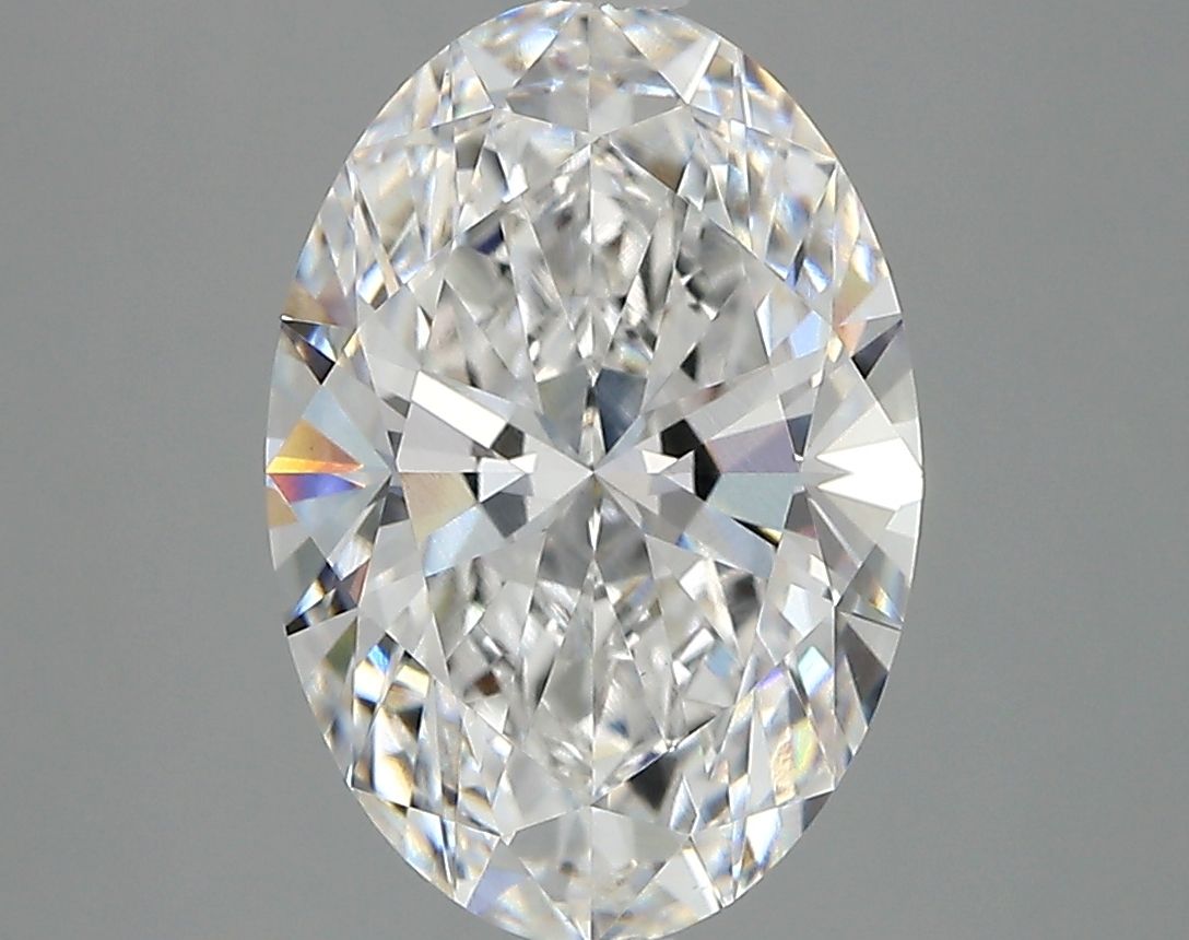 3.41 ct. oval Lab Grown Diamond front image