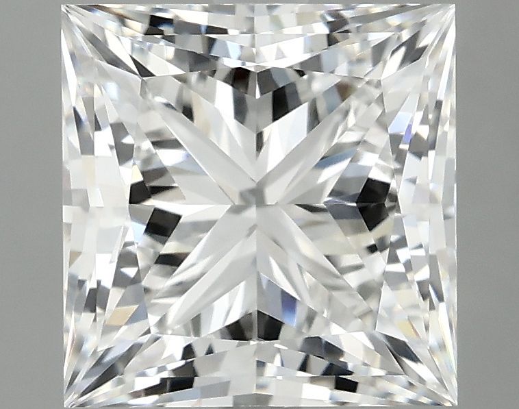 4.15 ct. princess Lab Grown Diamond front image