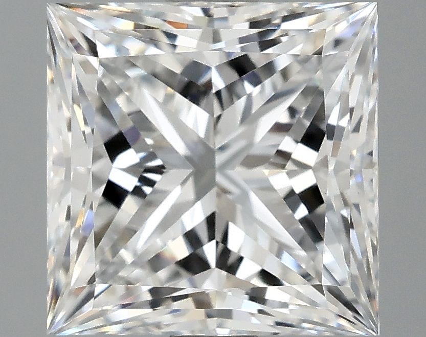 2.09 ct. princess Lab Grown Diamond front image