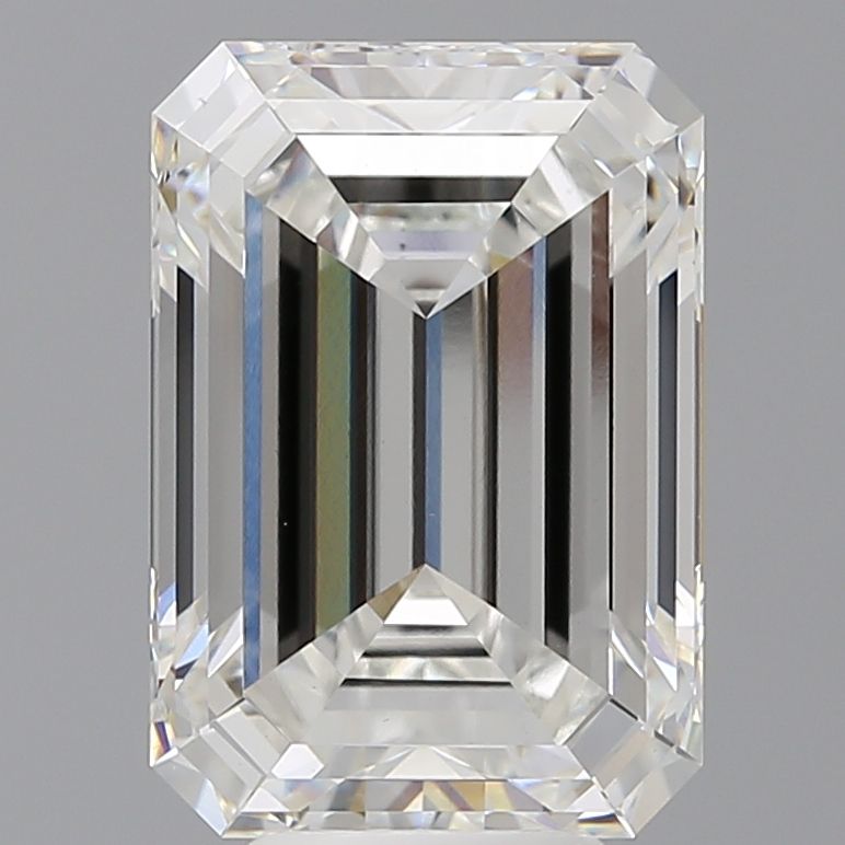 6.53 ct. emerald Lab Grown Diamond front image