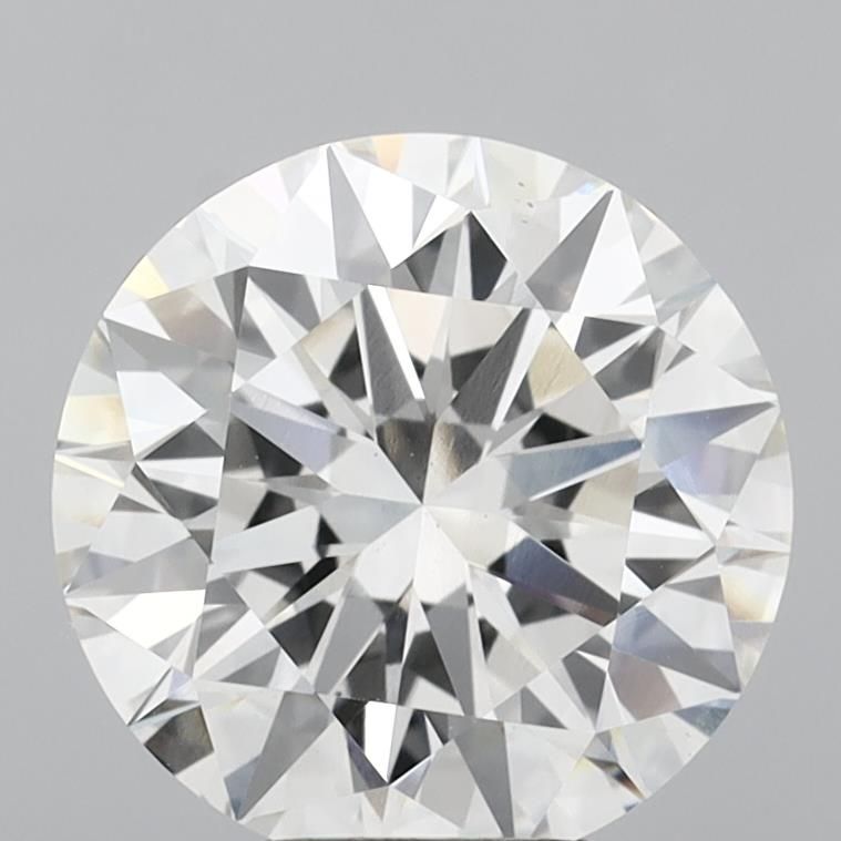 5.02 ct. round Lab Grown Diamond front image