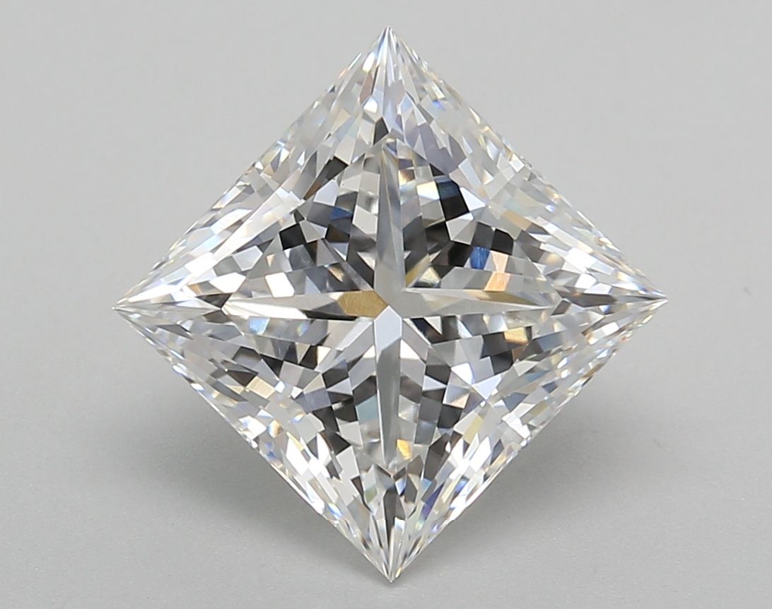 4.02 ct. princess Lab Grown Diamond front image