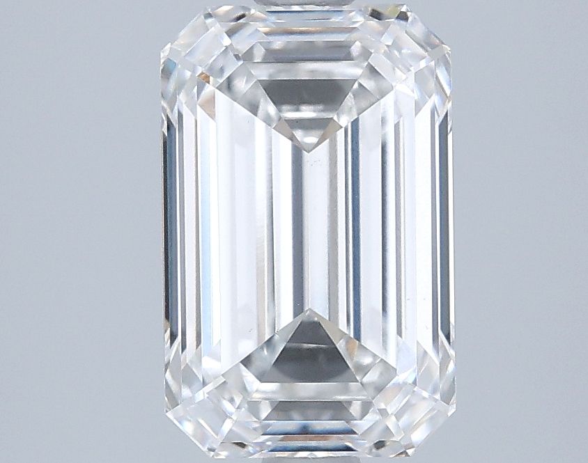 2.57 ct. emerald Lab Grown Diamond front image