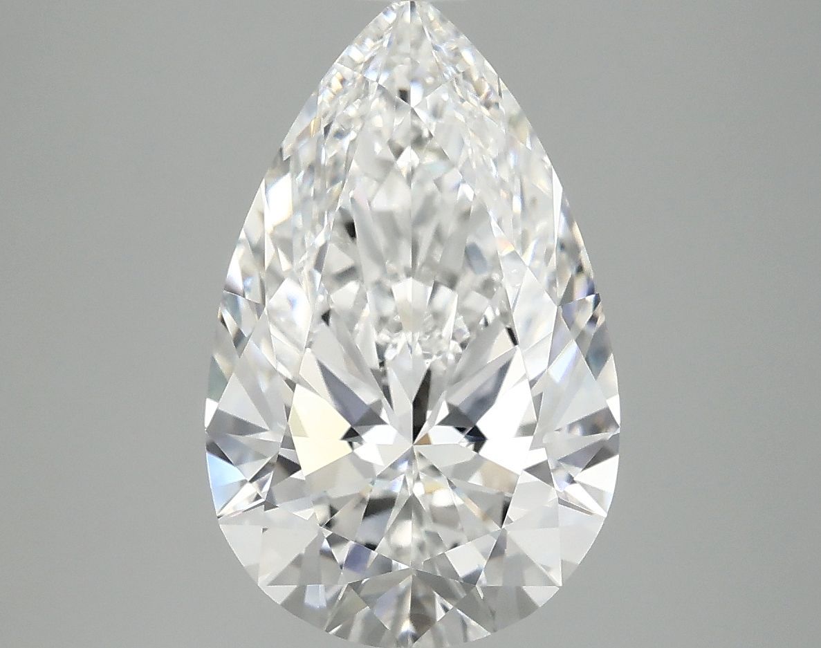 4.10 ct. pear Lab Grown Diamond front image