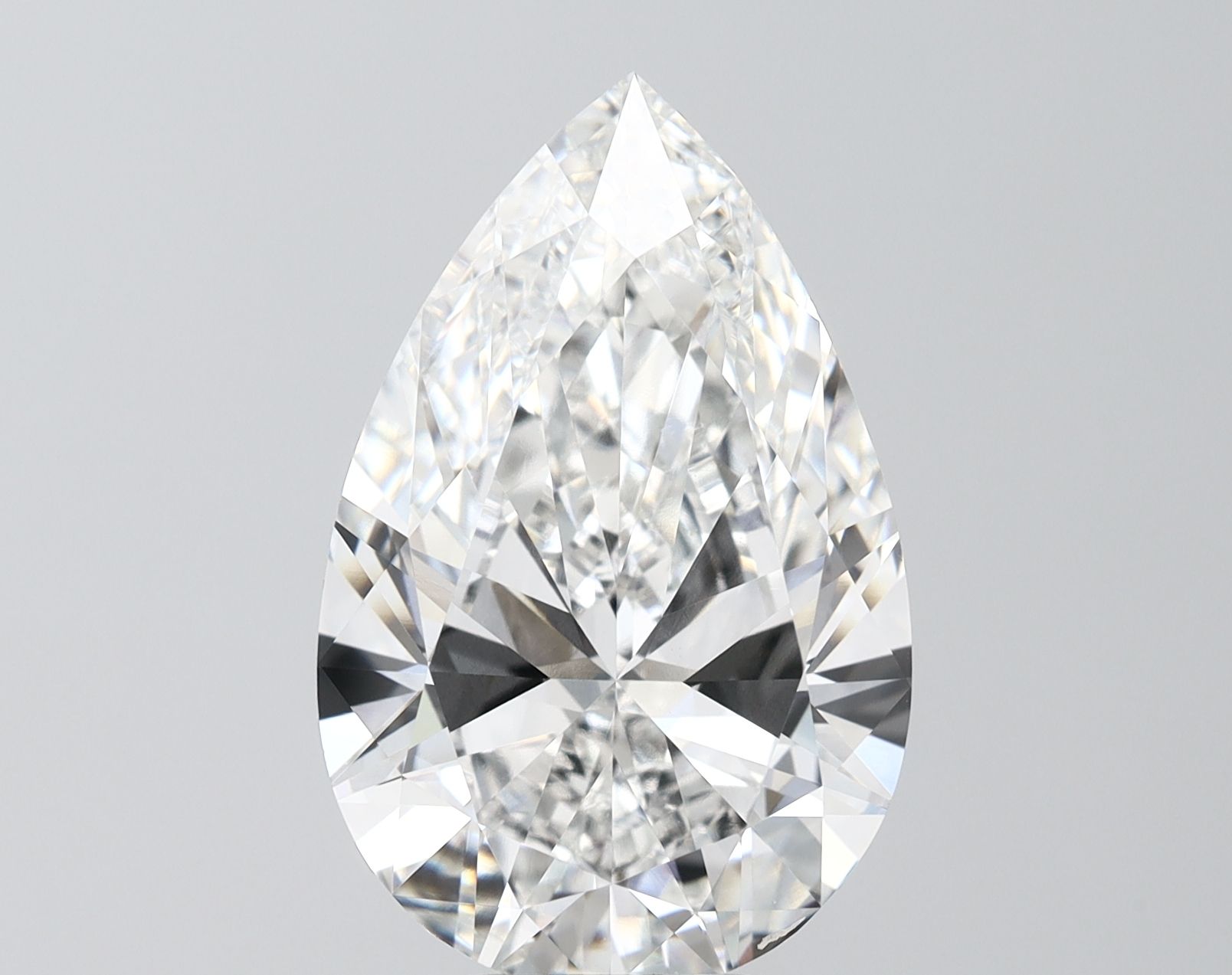 8.01 ct. pear Lab Grown Diamond front image