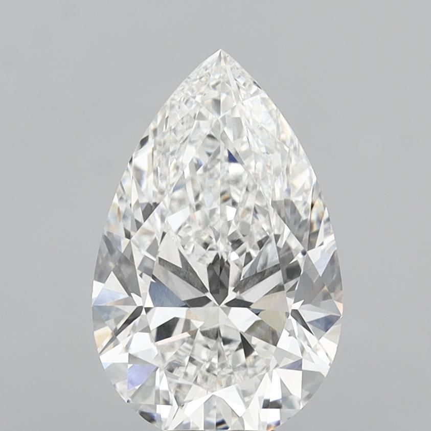 6.11 ct. pear Lab Grown Diamond front image