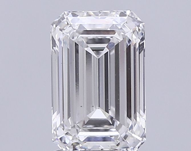 2.53 ct. emerald Lab Grown Diamond front image