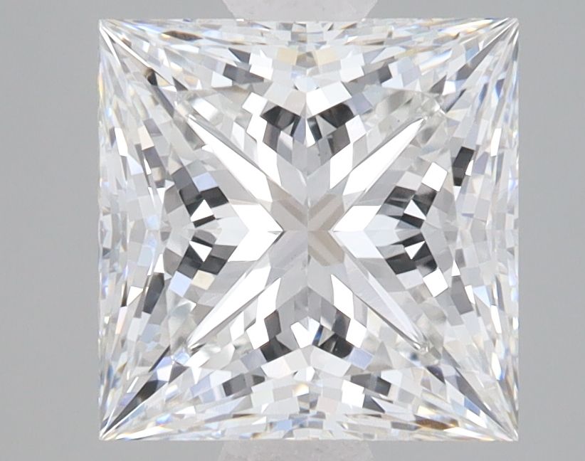 3.10 ct. princess Lab Grown Diamond front image
