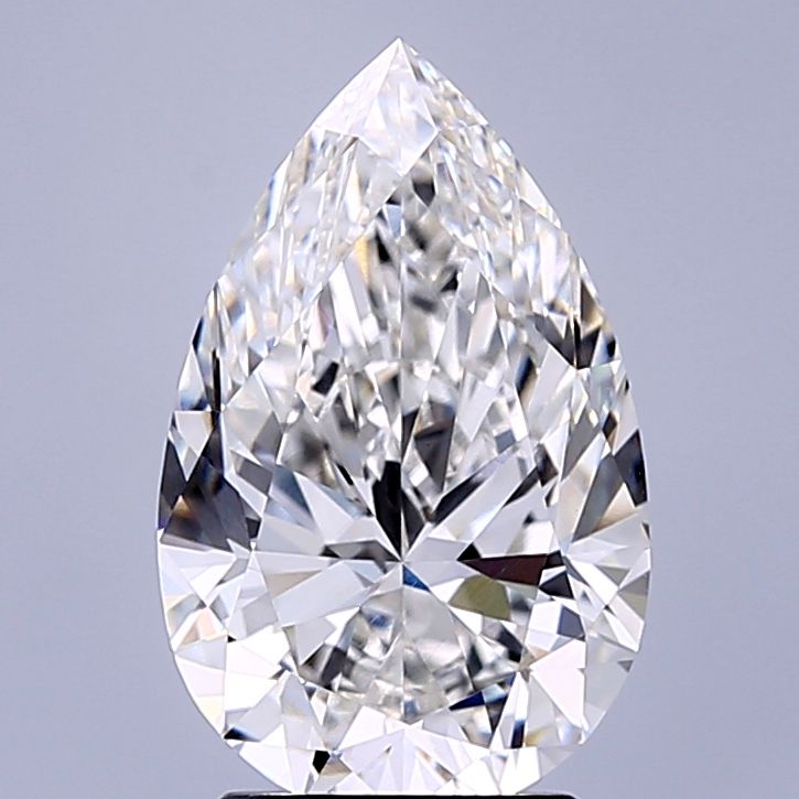 3.02 ct. pear Lab Grown Diamond front image