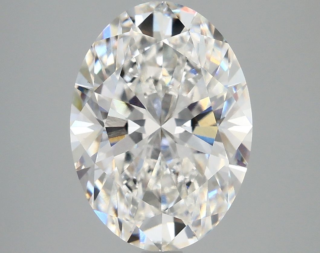 4.06 ct. oval Lab Grown Diamond front image