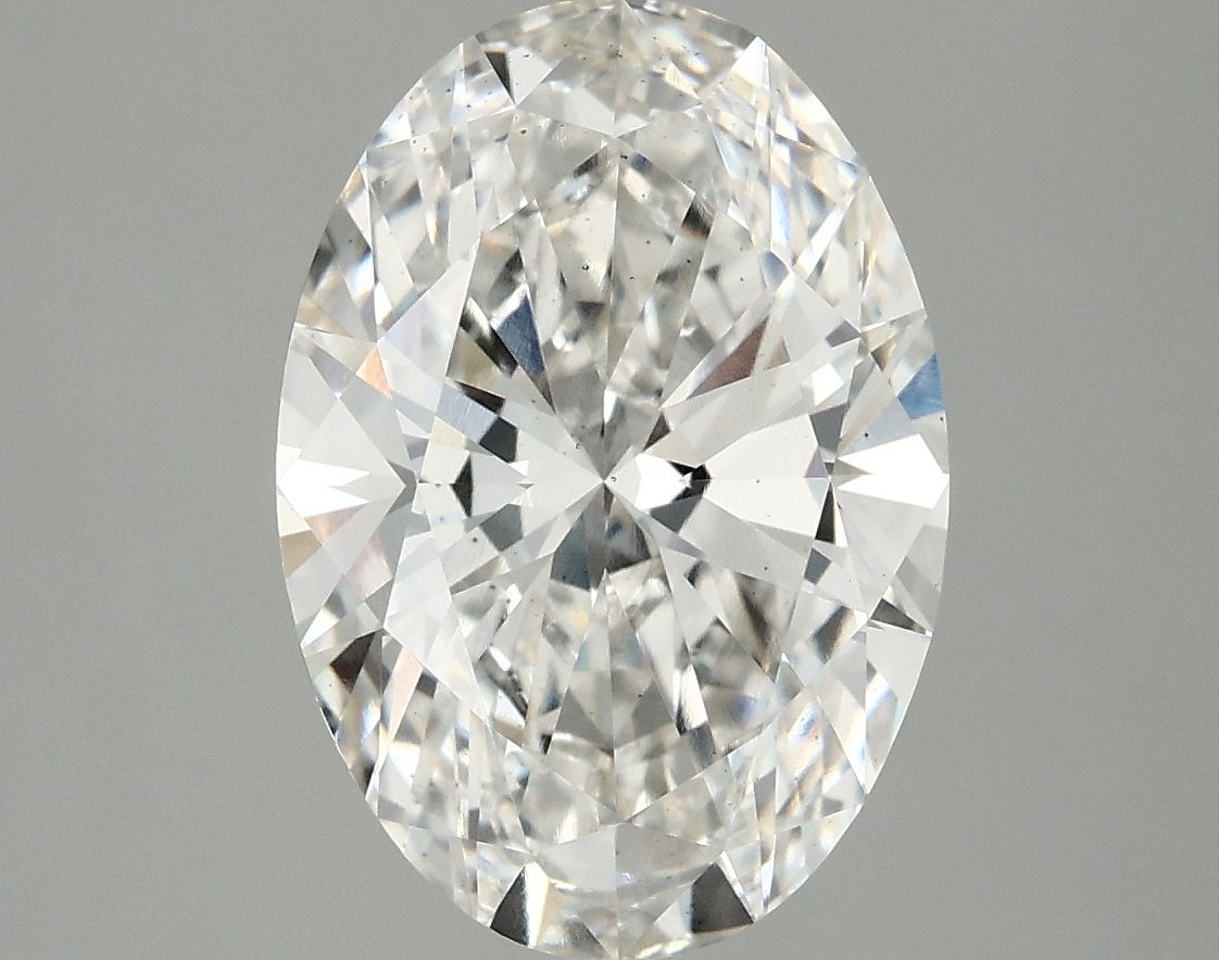 3.86 ct. oval Lab Grown Diamond front image