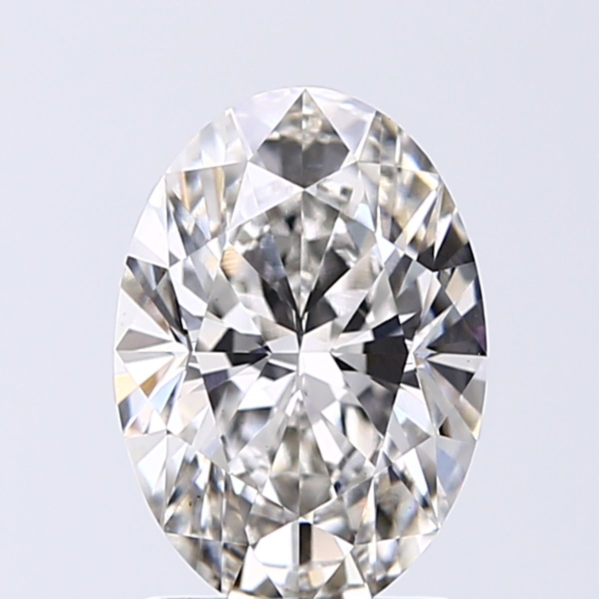 1.56 ct. oval Lab Grown Diamond front image