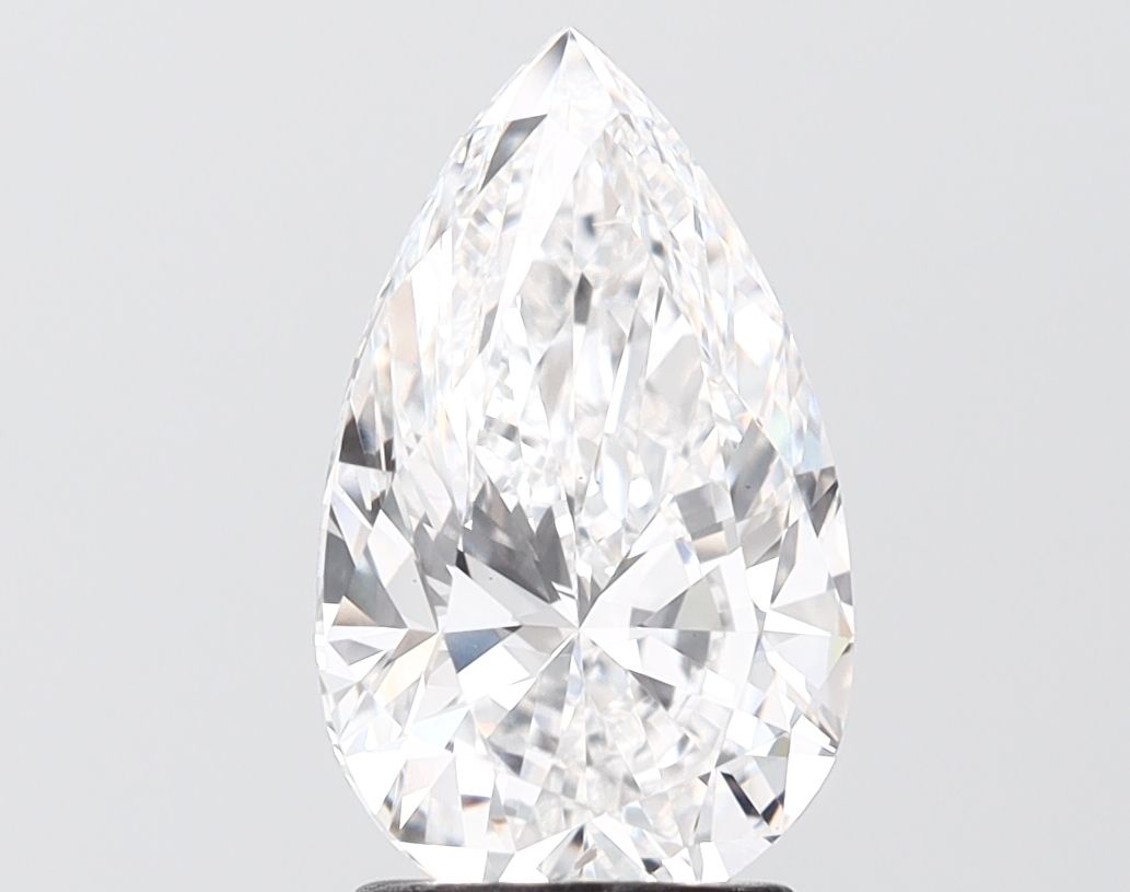 2.50 ct. pear Lab Grown Diamond front image