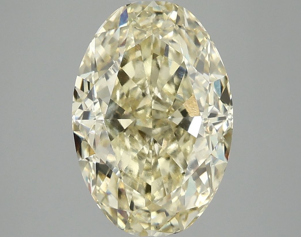 4.06 ct. oval Lab Grown Diamond front image